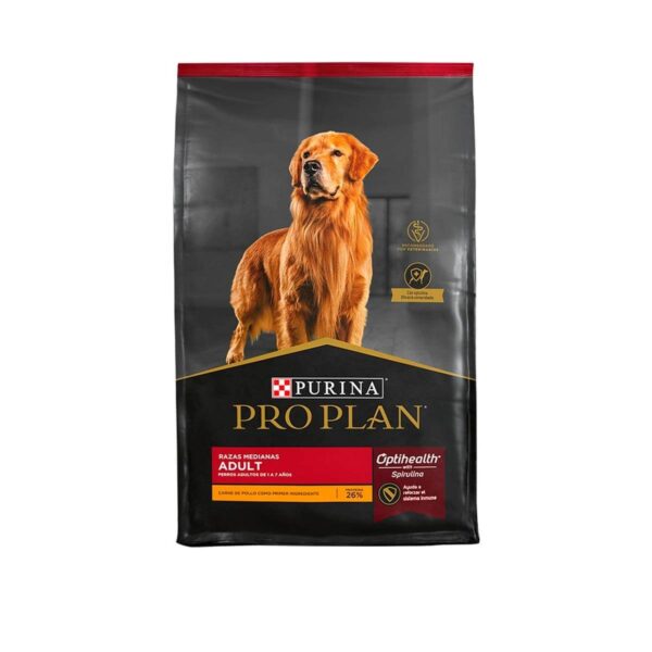 PRO PLAN ADULTO RAZA MEDIANA 12 KG – Pons